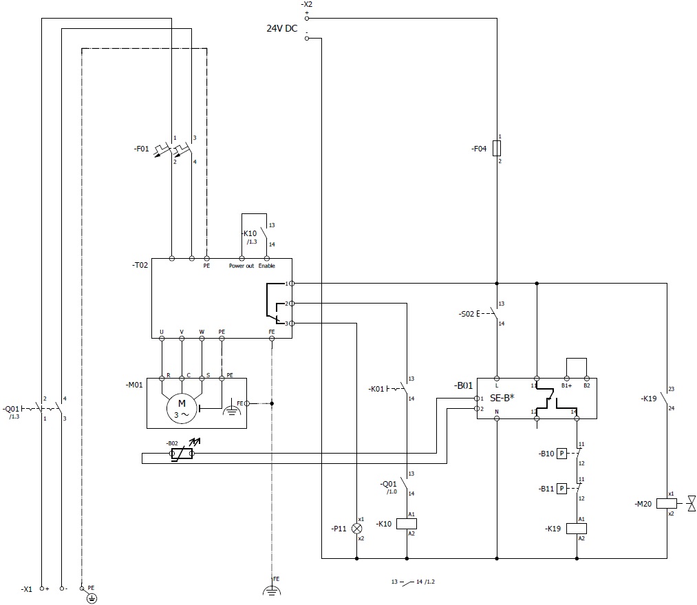 Prinzipschaltbild ELV5243Y-40M