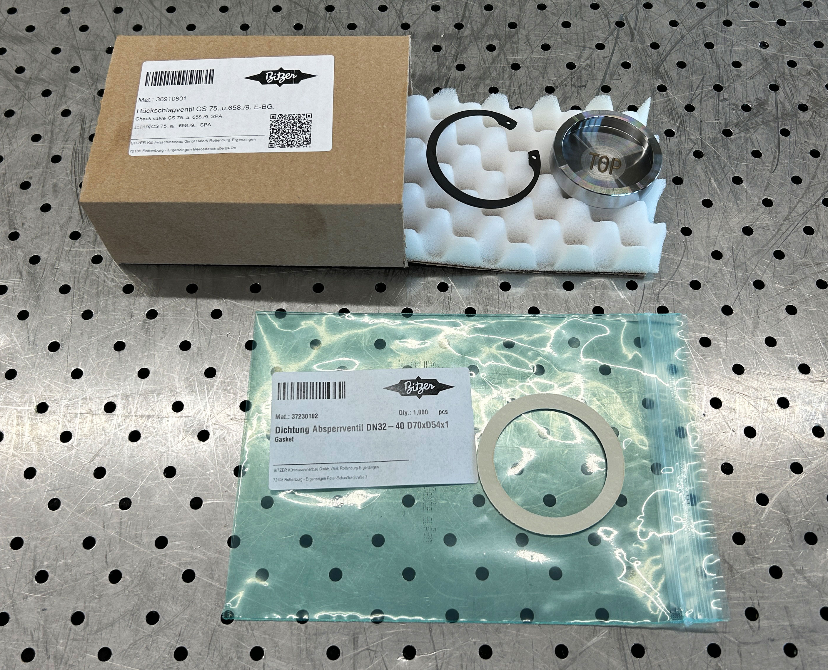 Mount check valve