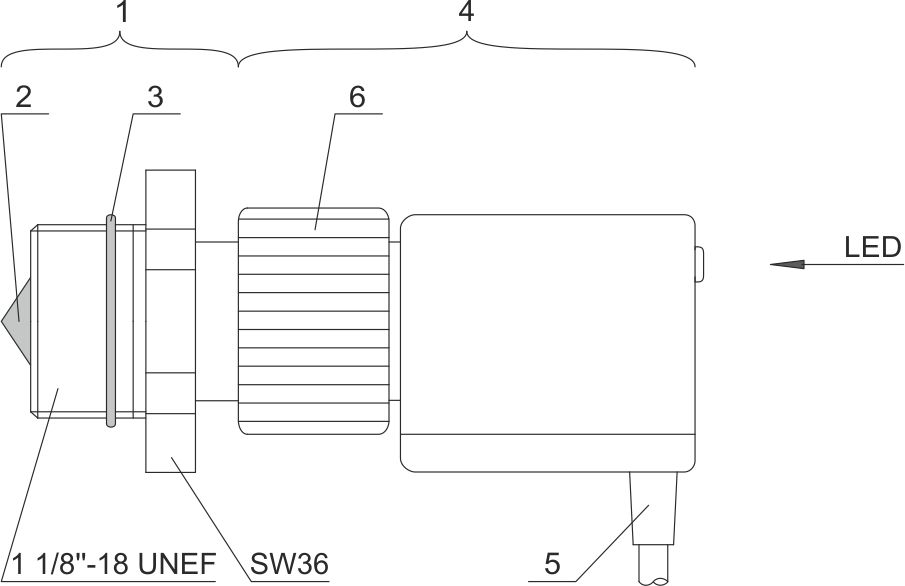 Schematic design OLC-D1-S