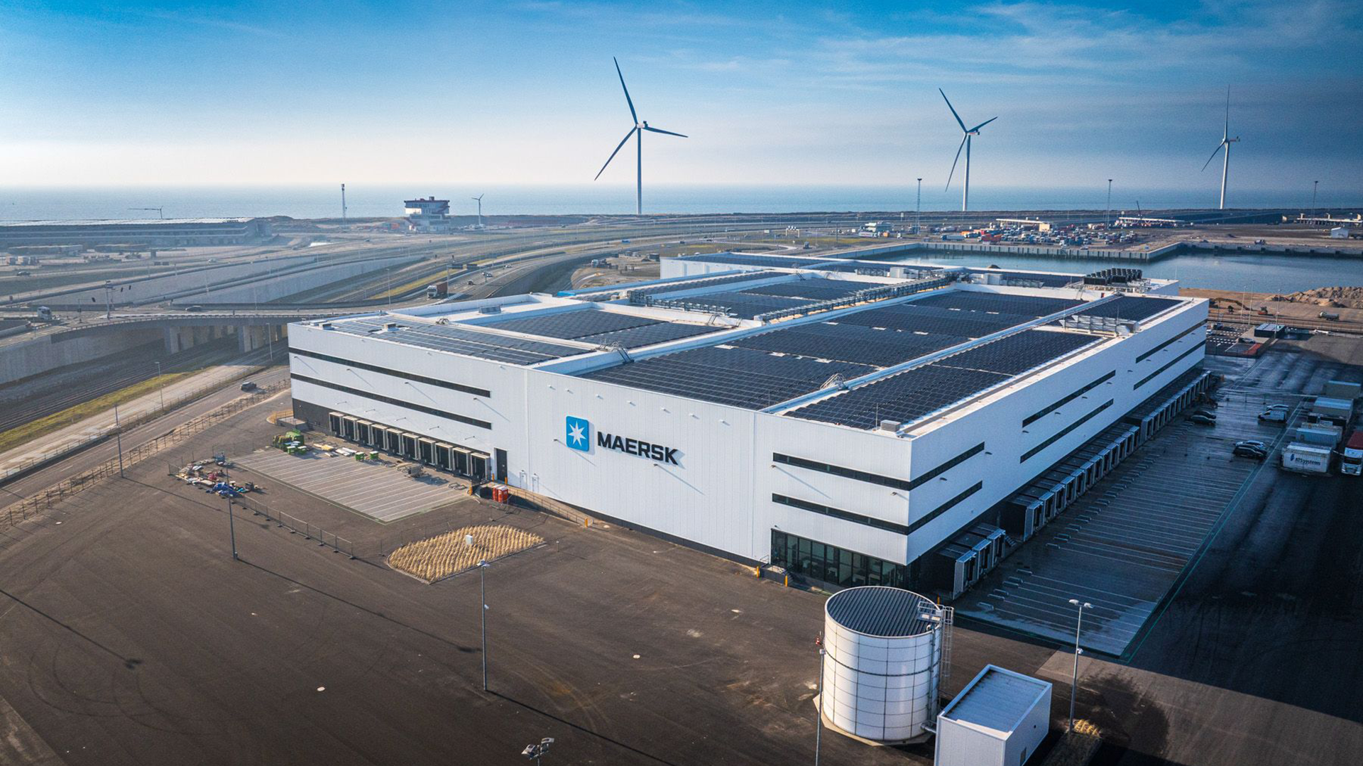 Maersk distribution centre for precise cooling of medical products and food