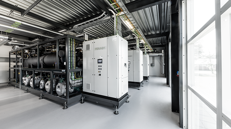 Transcritical CO₂ heat pump application from Fenagy at Vildbjerg district heating