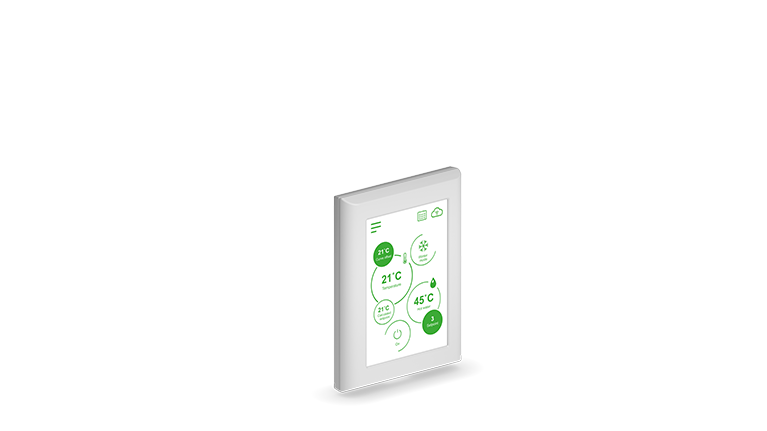 HMI350TW USER PANEL FOR HEAT PUMPS